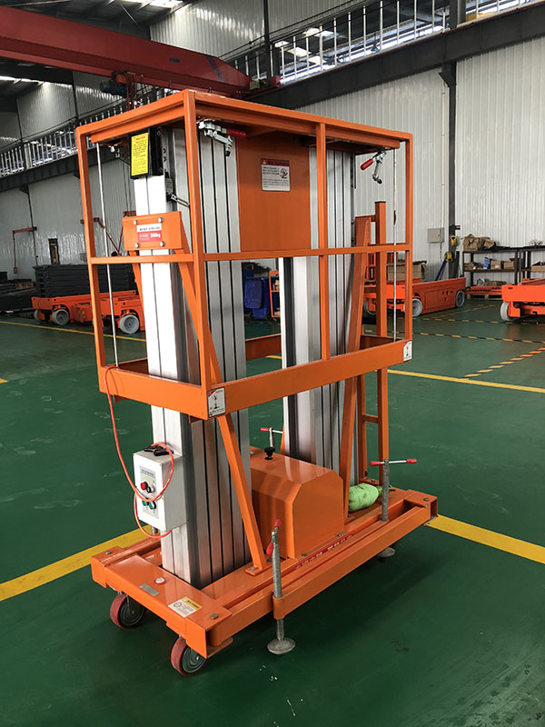 双柱铝合金升降机